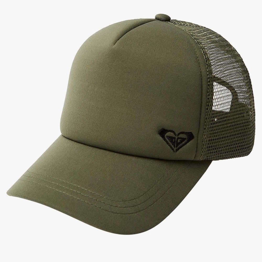 Roxy Olive Green Trucker Hat